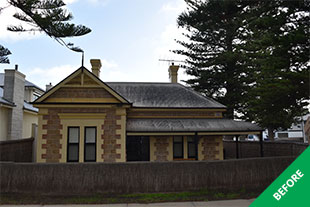 Grange - tin roof restoration - Zincalume steel roof -before 2