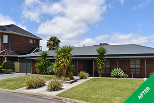 Greenwith - faded colorbond roof restoration - Woodland Grey Acratex -painted 2