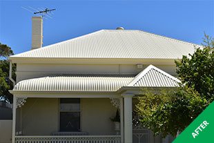 Semaphore - Colorbond roof painting - Classic Cream Acratex - painted - 1