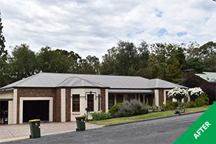 Tea Tree Gully- Colorbond roof restoration- Jasper Acratex - painted 1