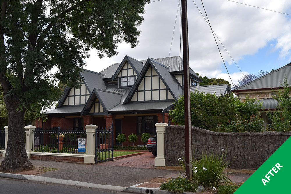 Westbourne Park- Iron roof restoration- Slate Grey Acratex - painted 1