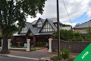 Westbourne Park- Iron roof restoration- Slate Grey Acratex - painted 1